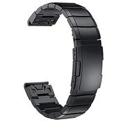 GGYTMQL Watch Strap Banda cinturino in acciaio inossidabile per Forerunner Compatibile Fenix 5 5x 5S Plus Vivoactive3 per Bracciale a banda di orologi in metallo
