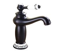 GGYTMQL Zedaro Blu e bianco Rubinetto in porcellana Miscelatore Antique Antità Calda e Cold Dumin Doppio Opensio Opensio Dispensa del lavandino Ruculo Cucina Cucina Fulta Ceramica Ceramica a singola