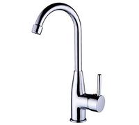 GGYTMQL Zedaro cucine cucina lavello cucina rubinetto rame miscelatore per acqua fredda singola maniglia 7 rotabile, uno