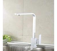 GGYTMQL Zedaro cucine cucina, metallo, zinco, rame, lavello da cucina, rubinetto, lavandino, bacino vegetale, miscelatore di acqua fredda e calda, rubinetto, maniglia singola, rotabile 7 Tipo