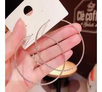 GGYTMQL Zircone Pentagram Nappa per Orecchini Lunghi per Donne Orecchini lucenti Regali di Compleanno di Gioielli da Sposa