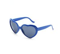 GGYTMQLe Donne modellano Gli Occhiali cardiaci guardano Le luci Che cambiano a Forma di Cuore di Notte Occhiali da Sole Femminile