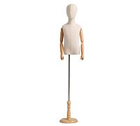GGZONE Manichino per Bambini, 2 Anni, Legno, light brown, Unisex, 52 cm di petto, Bambini, Manichino