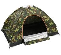 GGZONE Pieghevole Impermeabile a Porta Singola Free-to-Build Apertura Rapida Automatica Tenda da Campeggio da Viaggio all'aperto Tenda da Sole da Spiaggia roba buona (Camouflage) Beautiful Scenery