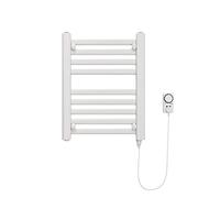 GGZONE Scaldasalviette Elettrico, stendibiancheria a Temperatura costante per Uso Domestico+Timer 500 x 400 mm-200 W (Color : White, Size : 500 * 400mm) Beautiful Scenery