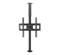 GGZONE Supporto TV a Parete, Staffa TV Girevole e inclinabile a 360°, Acciaio Laminato a Freddo, Supporto TV per TV Piatte e Curve da 32-55 Pollici Fino a 99 libbre Beautiful Scenery