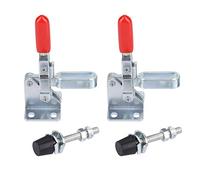 Gh 101 A Morsetti A Ginocchiera In Ferro Zincato Resistente Verticale Manuale Ideale Per Lavorazione Del Legno E Metalli Capacità Di Tenuta Fino A 50 Kg Dimensioni Compatte Per Spazi Ristretti