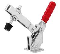 GH-12132 227KG 500lbs Toggle Clamp Morsetto a levetta di tipo verticale Pinze per impugnatura a rilascio rapido Attrezzo a morsetto per attrezzi pesanti, Installazione facile, Trattamento ruggine