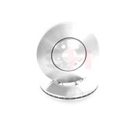 GH 2X Disco Freno Anteriore Per VW Polo 6R 6C 1.2 TSI 16V 6R_ 1.4 Golf IV