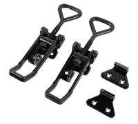 GH-4003 Nero Morsetto a levetta regolabile in acciaio Hasp Catch-Clip fissaggio