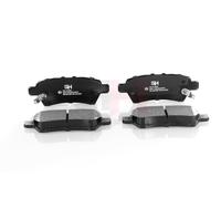 GH GH-412643 Kit pastiglie freno, Freno a disco per NISSAN