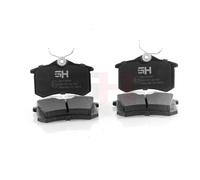 GH Kit Pastiglie Freno Disco Asse Posteriore Freno per Citroën Berlingo B9 1.6