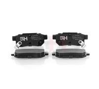 GH Kit Pastiglie Freno Disco Asse Posteriore per Honda Civic VI Hatchback Ej