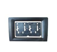 GHAEKEBC Cornice per Pannello Radio Stereo per Auto 10,1 Pollici A 9 Pollici 9 Pollici A 7 Pollici Adattatore Universale Telaio Autoradio GPS Lettore MP5 Fascia Trasparente(da 9 Pollici a 7 Pollici)