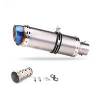 GHAEKEBC Silenziatori Scarico per Y&amaha FZ6N FZ 6N R1 R6 R3 Moto Scarico Marmitta Tubo Fuga Moto(B)