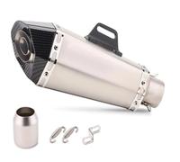 GHAEKEBC Silenziatori Scarico per Y&amaha MT-09 MT-03 MT 03 09 R6 R3 R25 R11 51mm Tubo Scarico Silenziatore Moto con Db Killer(A1)