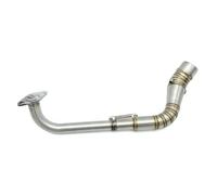 GHAEKEBC Silenziatori Scarico per Y&amaha NMAX125 Nmax155 NMAX 125 155 Moto di Scarico Centrale Link Tubo Marmitta Fuga