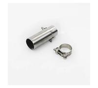 GHAEKEBC Silenziatori Scarico per Y&amaha YZF R6 2006-2019 45mm 51mm Slip On Moto Scarico Centrale Tubo di Collegamento Fuga Connect Centrale(Un)