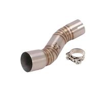 GHAEKEBC Silenziatori Scarico Sistema di Scarico per Moto 50,8 Mm Tubo di Collegamento Centrale Tubo Espace per CFMOTO CLX-700 CLX700 per Sport 2020-2023