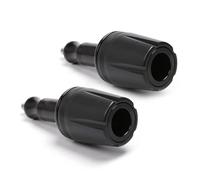 GHAEKEBC Slider per Moto Moto per Kawasaki Z125 Z250 Z300 Z650 750 V650 Z800 Z900 Accessori Motociclette Parti Slider Scarico Tamponi Protezione Protezione anticaduta(Nero)
