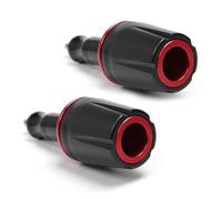 GHAEKEBC Slider per Moto Moto per Kawasaki Z125 Z250 Z300 Z650 750 V650 Z800 Z900 Accessori Motociclette Parti Slider Scarico Tamponi Protezione Protezione anticaduta(Rosso)