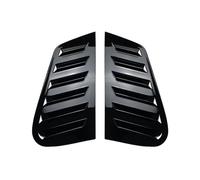 GHAEKEBC Una Finestra Posteriore Louver Otturatore per VW per Golf 4 MK4 1997 1998 1999 200-2006 Lato Aria Prese Aria Parasole Copertura Otturatore Esterni Tendine per finestrini Auto(Nero Lucido)