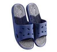 GHAKKE Ciabatte da Massaggio Scarpe da Doccia Antiscivolo Aperte Uomo Donna Sandali per Riflessologia Plantare E Agopuntura Ciabatte per Digitopressione per Fascite Plantare(Blue,40/41 EU)