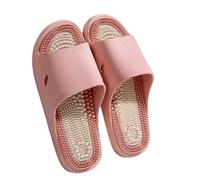GHAKKE Ciabatte Massaggianti per Fascite Plantare Donna Uomo Sandali per Agopuntura E Riflessologia Scarpe Comode E Antiscivolo per La Doccia Ciabatte per Agopressione per Alleviare(Pink,36/37 EU)