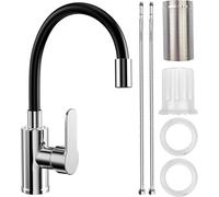 Ghazpmuk Rubinetto Lavello Cucina Con Beccuccio Flessibile, Rubinetto Da Cucina