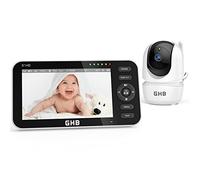 GHB Baby Monitor Video e Audio Videocamera Schermo 5'',168 Ore di Autonomia