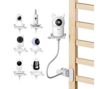 GHB - Supporto universale per baby monitor, compatibile con Philips Avent/VTech/Momcozy/Hellobaby/ieG OIFUN, per culla fino a 0-5,5 cm