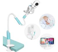 GHB Supporto universale per fotocamera per bambini, supporto per cellulare, flessibile, compatibile con la maggior parte dei baby monitor