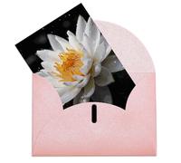 GHBNK Biglietti di compleanno con buste Thinking of You, bellissimi fiori, biglietti di auguri vuoti, biglietti di ringraziamento, biglietti di incoraggiamento per matrimoni, biglietti per appunti con
