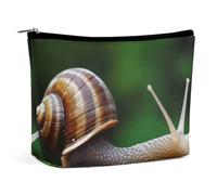 GHBNK Trousse per trucchi da donna, portatile, con lumaca di animali, borsa da viaggio, organizer per articoli da toeletta, stile, taglia unica