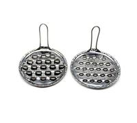 GHBOTTOM Jelly Scraping Scraper macroporoso in acciaio inox DIY Porous Cooking Kitchen Gadget Scraper frutta