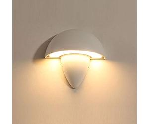 GHBSDNEPP Applique da Parete a Led da 6W per Interni Ed Esterni, Design Moderno, Luce Calda 3000K, Illuminazidecorativa per la Casa, Faretto da Parete Ip65 Impermeabile, Luci per Esterni,De in Allumin