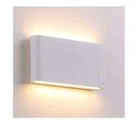 GHBSDNEPP Applique da Parete a Led Moderna, Luce Esterna, Lanterna da Parete con Movimento Verso L'Alto e Verso il Basso, Impermeabile, Sottile,Da da Parete per Interni Ed Esterni, Casa, Veranda, Pati