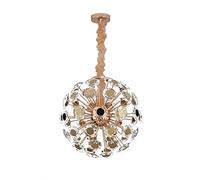 GHBSDNEPP Lampada a Sospensiromantica con Fuochi D'Artificio,Dari Moderni in Mete Cristper Sala da Pranzo,Dari Rotondi in Stile Rustico Compatibili con Camera da Letto, Soggiorno, Isola Cucina, Camere