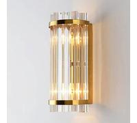 GHBSDNEPP Lampada da Parete, Modern Crystal Semplicità Iron Art Lampada da Parete Sala Studio Lampada da Parete Creativa Camera da Letto Comodino Lanterna da Parete Soggiorno Sfondo Applique da Parete