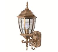 GHBSDNEPP Lampada da Parete per Esterni Resistente All'Umidità, a Forma Di Torre, per Ville, Paesaggi, Corridoi, Soggiorno, Camera da Letto, Cucina, Veranda, Patio, Ingresso./Bronzo/48 * 22,5 cm