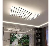 GHBSDNEPP Lampadari, luci a LED moderne da soffitto, dimmerabili con telecomando, plafoniera per soggiorno, camera da letto, soffitto fai da te p/K/6-P/K/15-P