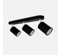 GHBSDNEPP Plafoniera a Led Orientabile, Faretto Moderno a Incasso Completo Didine Gu10 per Cucina, Soggiorno, Camera da Letto, Luce Bianca + Bianca - 1 Testa/Luce in Bianco e Nero/3 Teste