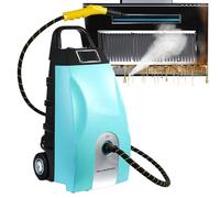 GHCCDAM Pulitore a Vapore Professionale, Pulitore Vapore Casa con Serbatoio 3,5L, 9 Accessori Inclusi, per Pavimenti Cucina Interni Auto, Ecologico Senza Chimici, Steam Cleaner 3000W