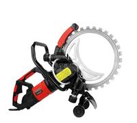 GHCCDAM Sega Circolare Elettrica per Calcestruzzo da 9500/8980 W, Sega per Scanalature Pareti in Calcestruzzo con Alimentazione Ad Acqua, profondità di Taglio 30 Cm, E 2 Lame, Sega Affondamento