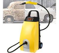 GHCCDAM Steam Cleaner per Interni Auto, Pulitore a Vapore Multiuso con Serbatoio 3,5L e 9 Accessori, per Cucina Bagno Divani, Professionale 3000W, Pulitore a Vapore