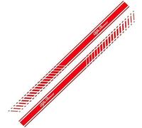 GHCPMQ 2 Pezzi Auto Laterali Adesivi per Alfa Romeo Giulia Giulietta 159 156 Mito Stelvio 147 GT,Auto Carrozzeria Laterali Gonna Strisce Adesivo Decalcomanie Decorative,K/11