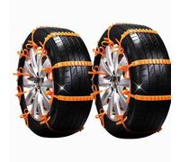 GHCPMQ 2 Pezzi Catene da Neve Metalliche per Fiat Freemont(5seats) 2012-2023,Catene Pneumatici Neve di Emergenza Antiscivolo Trazione Regolabili