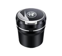 GHCPMQ Posacenere Auto per Alfa Romeo Tonale 2022 2023,Auto Portacenere Autoestinguente Staccabile Antiodore Posacenere Accessori Interni,B/Silver1