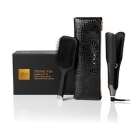 ghd Chronos Max - Set regalo festivo, piastra larga con spazzola piatta e borsa resistente al calore, piatti più grandi dell'85%
