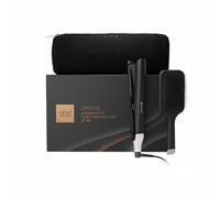 ghd Chronos - Set regalo per capelli con spazzola ghd The All-Rounder e custodia morbida resistente al calore, non danneggia il calore, colore: nero